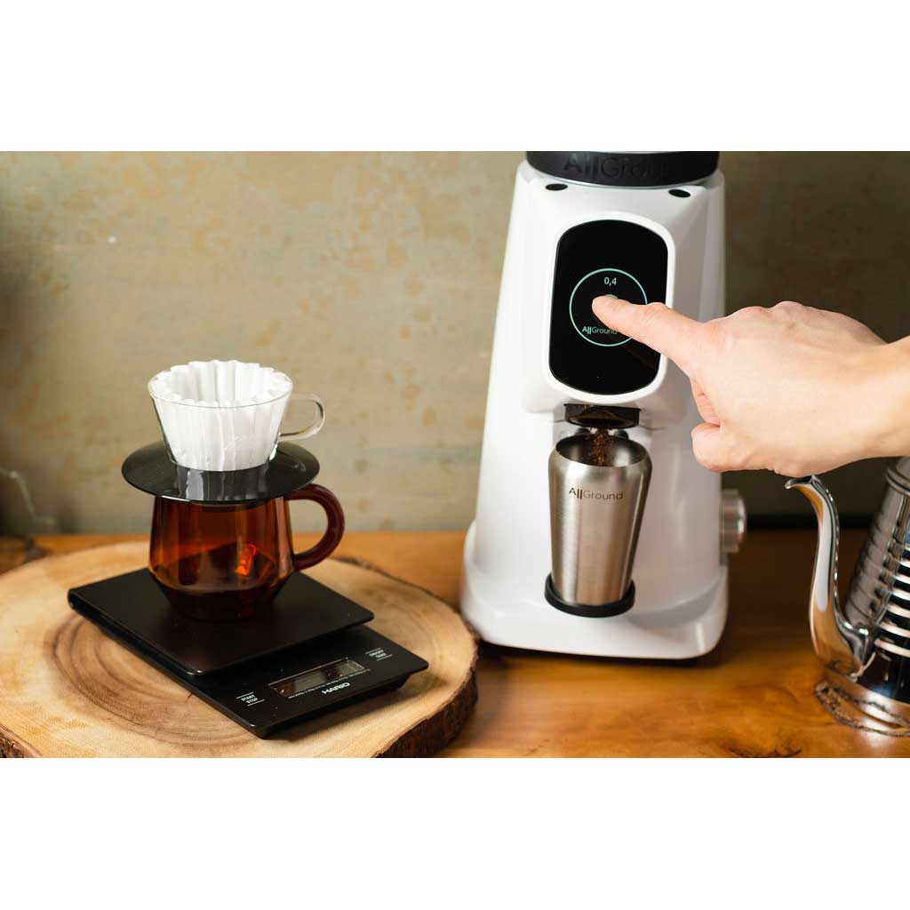 Fiorenzato AllGround ProBrew Filter Coffee Grinder - Forest Green - Image 13