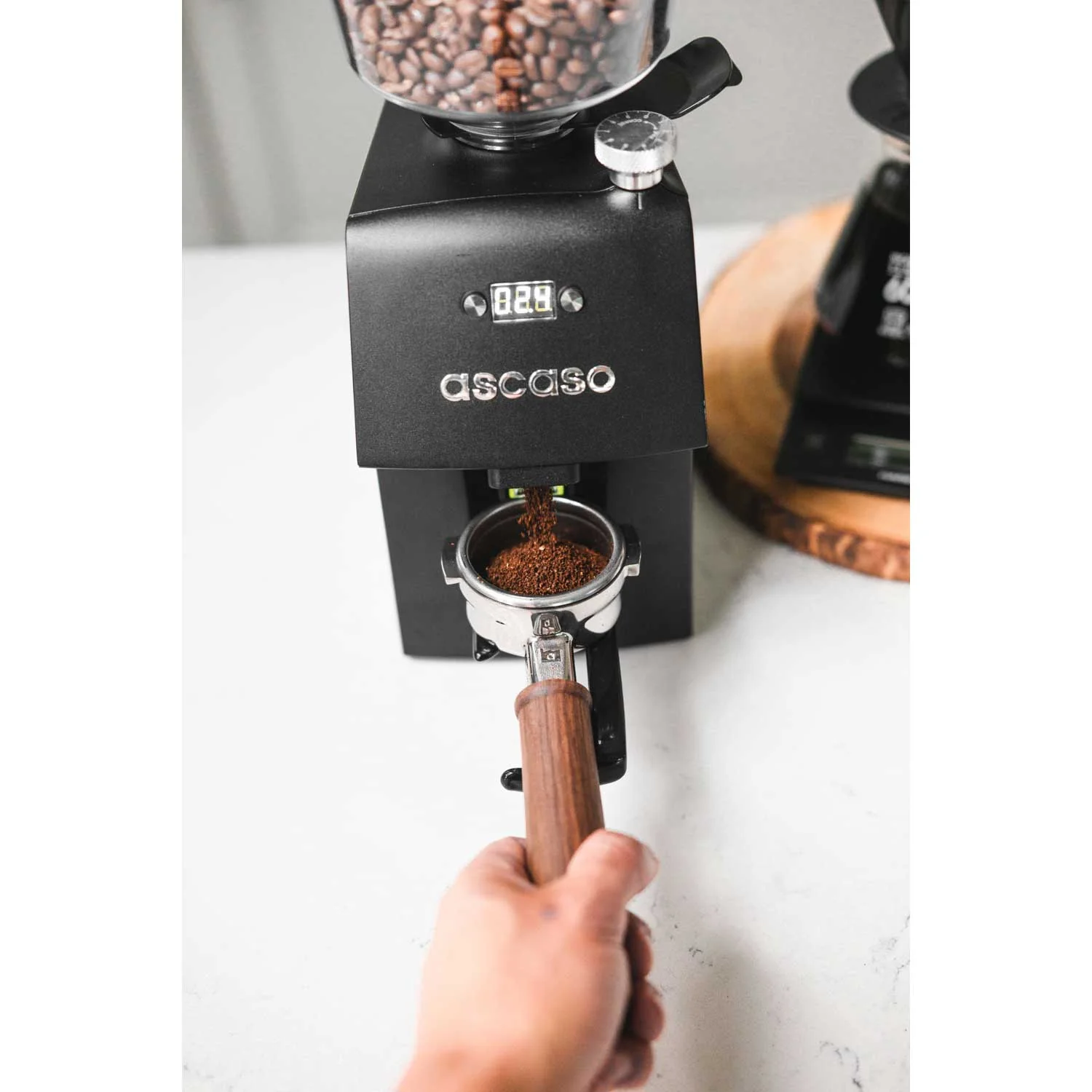 Ascaso H64 All-Purpose Home Coffee Grinder - White - Image 9