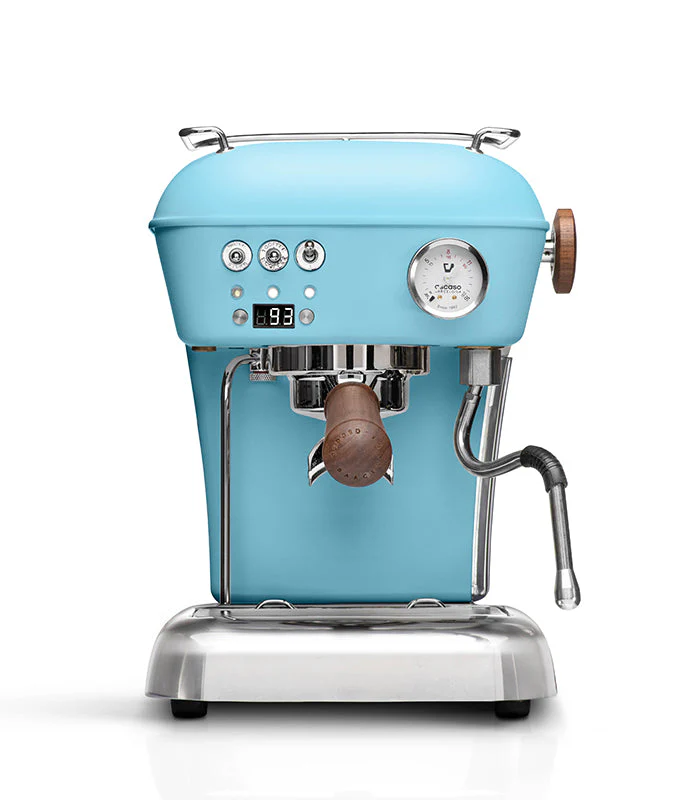 Refurbished Dream PID, Programmable Home Espresso Machine w/ Volumetric Controls, 120V (Kid Blue)