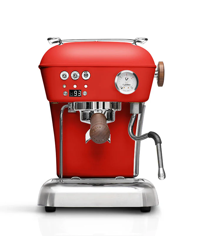 Refurbished Dream PID, Programmable Home Espresso Machine w/ Volumetric Controls, 120V (Love Red)