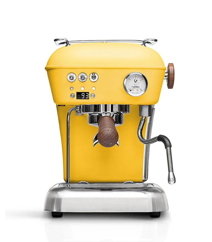 Refurbished Dream PID, Programmable Home Espresso Machine w/ Volumetric Controls, 120V (Sun Yellow)