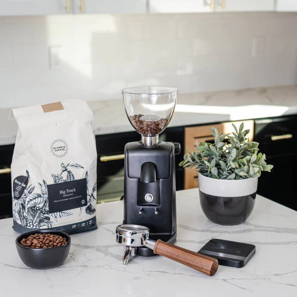 Refurbished i-mini Flat Burr Coffee Grinder, 54MM (Black) - Image 9