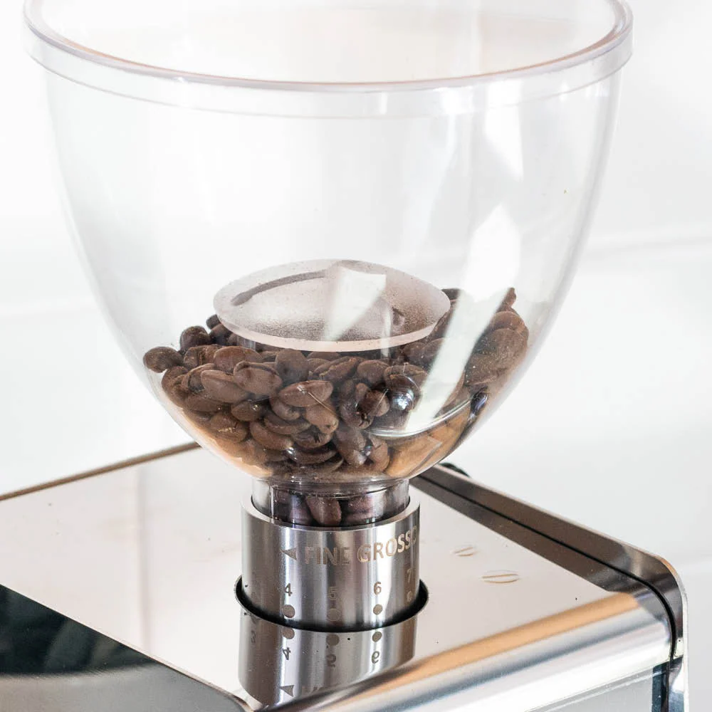 Refurbished i-STEEL Flat Burr Coffee Grinder, 54MM (White) - Image 7