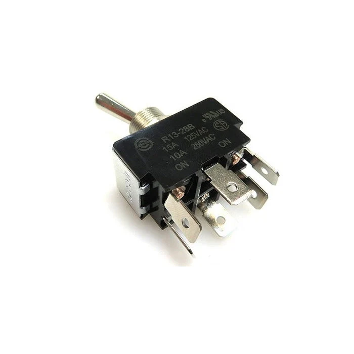 Slim On/~/On Interrupter Switch - Two Pole (Water)